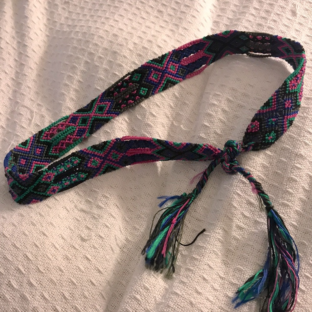 Hand-braided Bohemian Belt